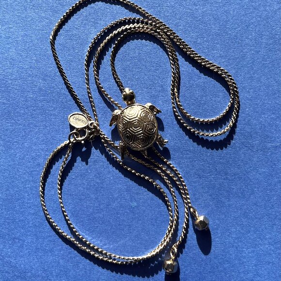 Adorable Turtle Lariat Necklace (Avon) - Picture 2 of 2